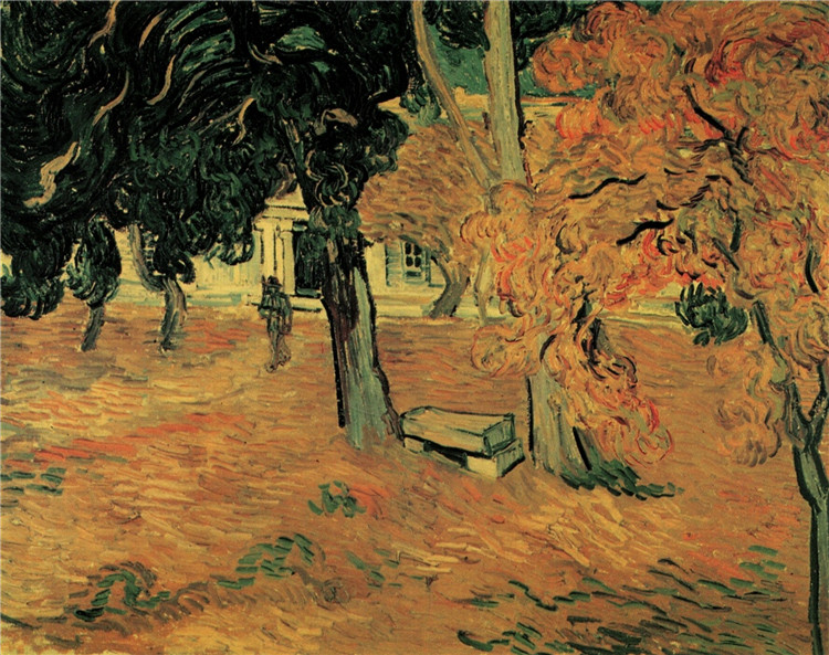 The Garden Of Saint-Paul Hospital 1889 2